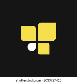 4 rectangles arranged into an abstract shape