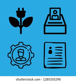 4 resource icons with selection and curriculum in this set