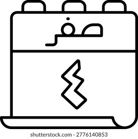4 Safar Illustration vector Icon Design