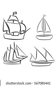 4 sailboat svg