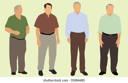 4 senior citizens