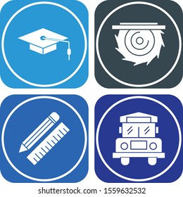 4 Simple Universal Related Icons for your project 

