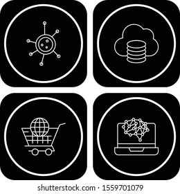 4 Simple Universal Related Icons for your project 
