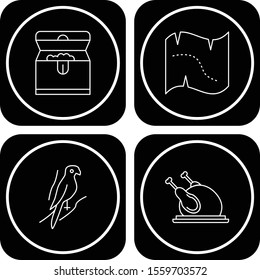 4 Simple Universal Related Icons for your project 
