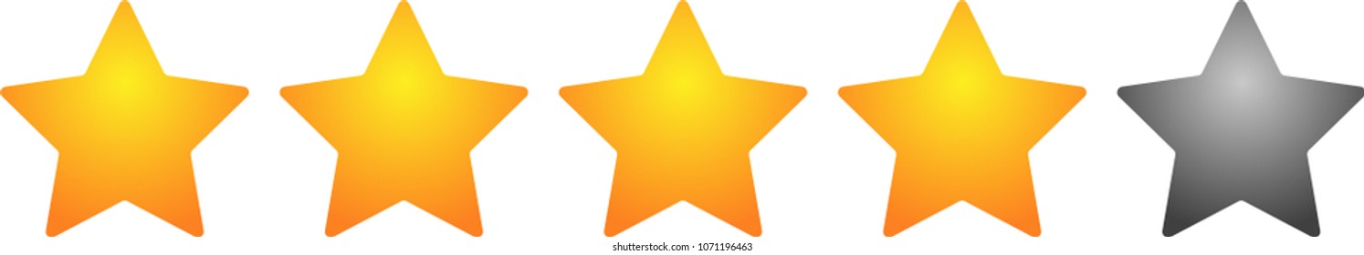 4 star rating bar