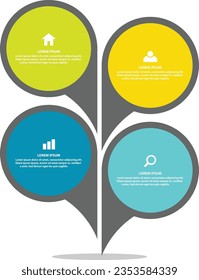 4 step infographic for your website with a bold headline, simple graphic, easy-to-understand steps, and a call to action.