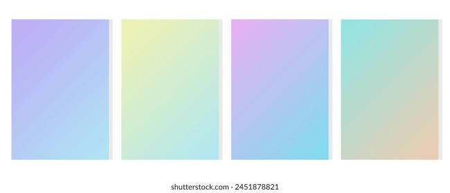 4 summer gradient backgrounds
Vector backgrounds of pastel colors
Beautiful solar offers