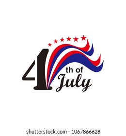4 th july. Happy independence day