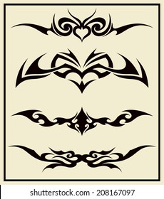 4 Tribal Tattoo