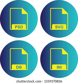  4 Universal icon for your project. file formats.