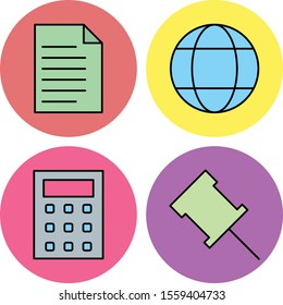  4 Universal icon for your project
 