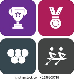  4 User interface Icon set for web and mobile applications
