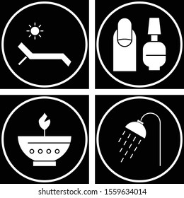 4 User interface Icon set for web and mobile applications
