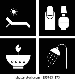 4 User interface Icon set for web and mobile applications
