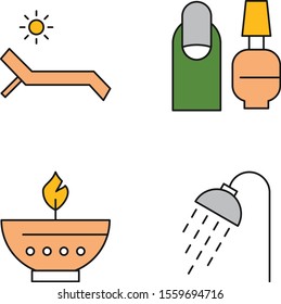 4 User interface Icon set for web and mobile applications
