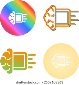 4 Vector Icons Design Set