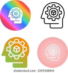 4 Vector Icons Design Set