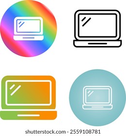 4 Vector Icons Design Set