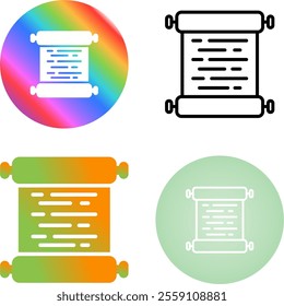 4 Vector Icons Design Set
