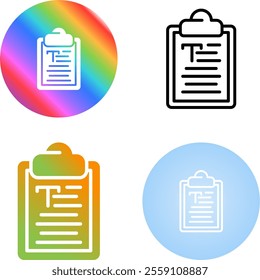 4 Vector Icons Design Set
