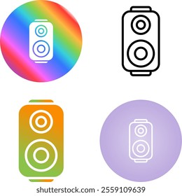 4 Vector Icons Design Set