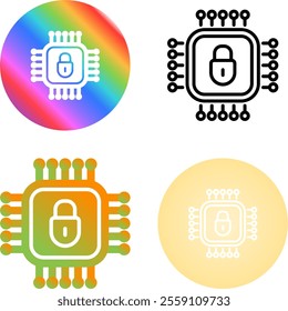 4 Vector Icons Design Set