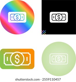 4 Vector Icons Design Set