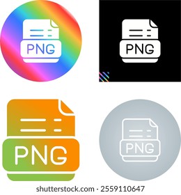 4 Vector Icons Design Set