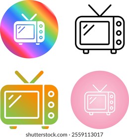 4 Vector Icons Design Set