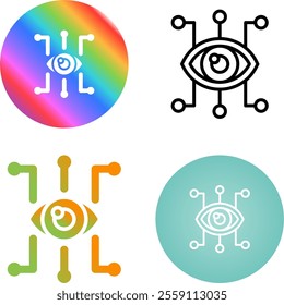 4 Vector Icons Design Set