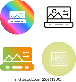 4 Vector Icons Design Set