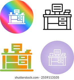 4 Vector Icons Design Set