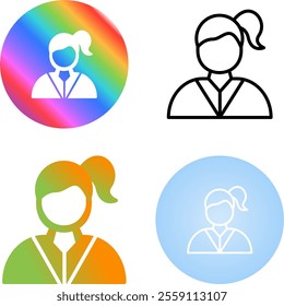 4 Vector Icons Design Set