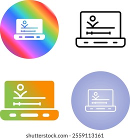 4 Vector Icons Design Set