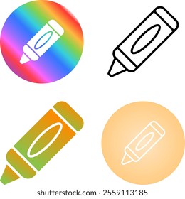 4 Vector Icons Design Set