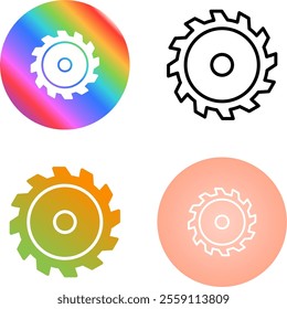 4 Vector Icons Design Set