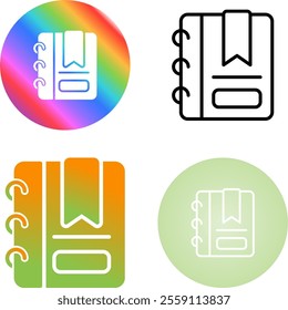 4 Vector Icons Design Set