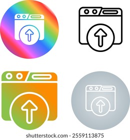 4 Vector Icons Design Set