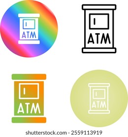 4 Vector Icons Design Set