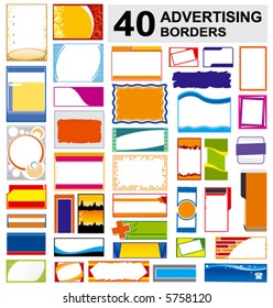 40 frontera publicitaria, fondo