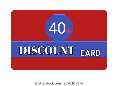 40% discount card 40% discount voucher discount shopping voucher 