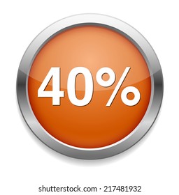 40 percent icon