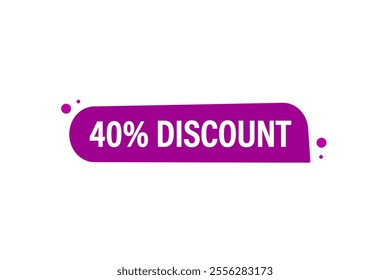 40 percent Off (10% Off), template, badges.  40 , 10, 30, special, price, offer 90, 60, 80, with percent, promotion, illustration, shop now, 
