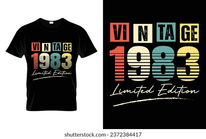 40 Years Old Vintage 1983 Limited Edition 40th Birthday living legend t shirt