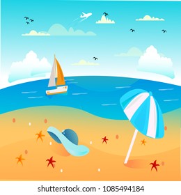 400x400 happy holidah background vector summer sunny