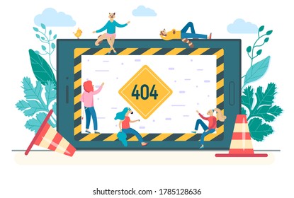 404 art icon. 404 classic background. 404 illustration concept. 