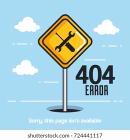 404 connection error icons