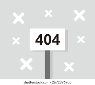 404 error background concept design