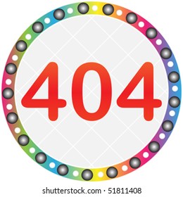 404 error button