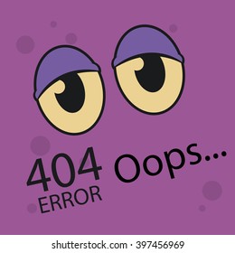 404 error connection over color background